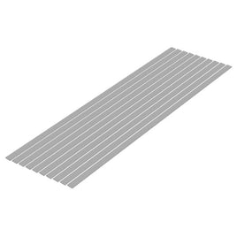 OM-486 プラ=材料【グレー】 細切り板 1.0 x  6.0 mm 10本入