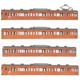18002 国鉄(JR)103系<低運・非ユニット窓・冷改車・オレンジ> 基本4両編成ボディキットB