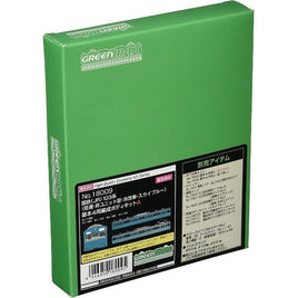 18009 国鉄(JR)103系<低運・非ユニット窓・冷改車・スカイブルー> 基本4両編成ボディキットA