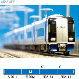 30423 名鉄2000系ミュースカイ(新造編成・2011編成・貫通路開扉パーツ付き)基本4両編成セット(動力付き)