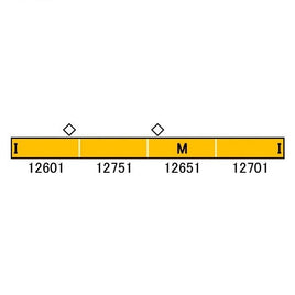 30465 近鉄12600系(12601編成・旧塗装・貫通路開扉パーツ付き)基本4両編成セット(動力付き)