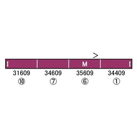 31525 東武30000系(地下鉄直通編成・行先点灯)基本4両編成セット(動力付き)