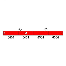 31531 名鉄6500系(1次車・6504編成・標識灯2灯) 基本4両編成セット(動力付き)