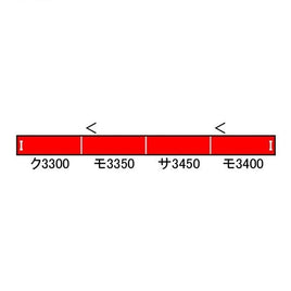 31559 名鉄3300系(1・2次車・旧塗装)増結4両編成セット(動力無し)