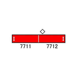 31569 名鉄7700系(7711編成・復活白帯)2両編成セット(動力無し)