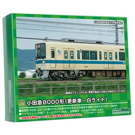 31734 小田急8000形(更新車・白ライト)増結4両編成セット(動力無し)