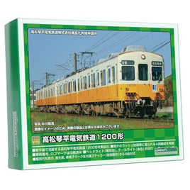 31830 高松琴平電気鉄道1200形(琴平線・1201+1203編成)4両編成セット(動力付き)