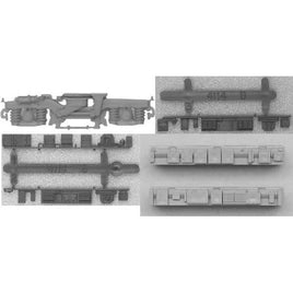 8525 動力台車枠・床下機器セット C-02 (THタイプ(グレー)+4114BM/Tpu Mカバー)