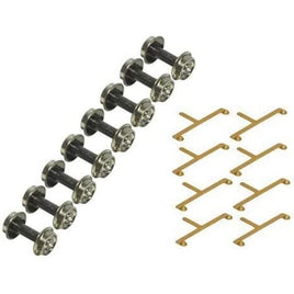 8640 集電対応車輪(ピボット集電方式対応)(黒)