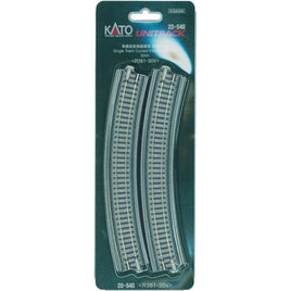 20-540 単線高架曲線線路 R381-30°(2本入)