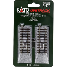 2-170 (HO)車止め線路109mm(2個)