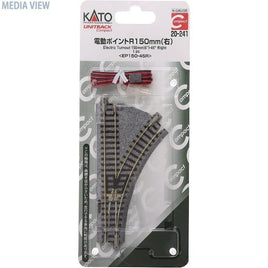 20-241 ユニトラックコンパクト電動ポイントR150-45°右