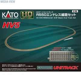 3-115 (HO)HV5 HOユニトラック R550エンドレス線路セット