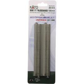 20-014 複線スラブ軌道直線線路186mm(2本)