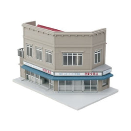 23-477 看板建築の角店2(石積み・左)