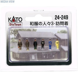 KATO 24-249 (N)人形 和服の人々3・訪問着