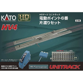 3-114 HV-4 (HO)ユニトラック電動ポイント6番片渡セット