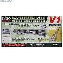 20-860 島式ホーム用待避線電動ポイントセット V1