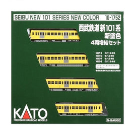 10-1752 西武鉄道 新101系新塗色 4両増結セット