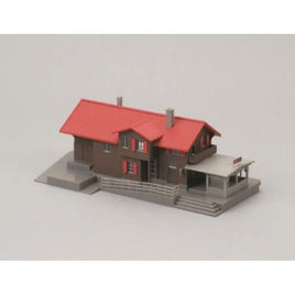 23-245A アルプスの氷河特急 スイスの駅舎