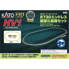 3-111 HV1 HOユニトラック R730エンドレス複線化線路セット