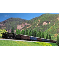 10-034-1 旧形客車 4両セット(ブルー)