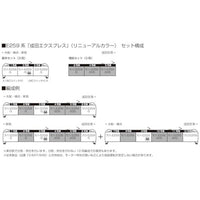 10-1934 E259系 「成田エクスプレス」(リニューアルカラー) 増結セット(3両)