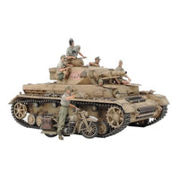 25208 1/35 ドイツⅣ号戦車F型・伝令バイクセット'北アフリカ戦線'