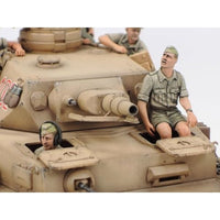 25208 1/35 ドイツⅣ号戦車F型・伝令バイクセット'北アフリカ戦線'