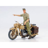 25208 1/35 ドイツⅣ号戦車F型・伝令バイクセット'北アフリカ戦線'