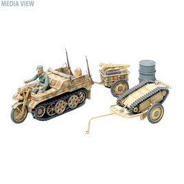 32502 1/48 ケッテンクラート牽引セット カート付き