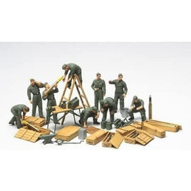 32547 1/48 WWIIドイツ戦車兵野戦整備セット