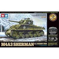 48217 1/35RCタンク アメリカ M4A3シャーマン戦車 (専用プロポ付き)