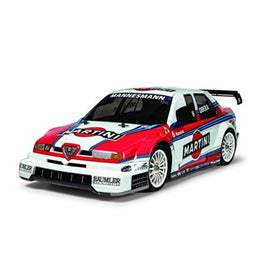 58606 1/10電動RCカー アルファロメオ 155 V6 TI マルティーニ (TT-02シャーシ)