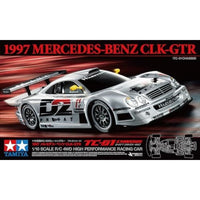 58731 1/10電動RCカー 1997 メルセデス・ベンツ CLK-GTR  (TC-01シャーシ)組立キット