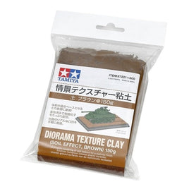 87221  情景テクスチャー粘土 (土 ブラウン) 150g