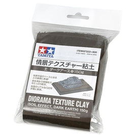 87222  情景テクスチャー粘土 (土 ダークアース) 150g