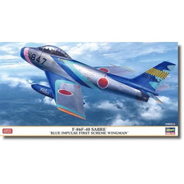 07526 1/48 F-86F-40 セイバー 'ブルーインパルス 初代塗装ウイング機'