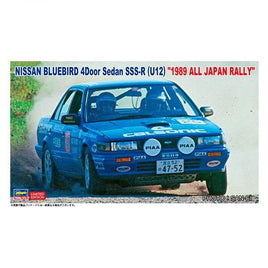 20541 1/24 ニッサン ブルーバード 4ドア セダン SSS-R(U12型)'1989年 全日本ラリー'