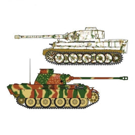 30067 1/72 タイガー I 型 & パンサー G型 'ドイツ陸軍主力戦車 コンボ' 2両セット