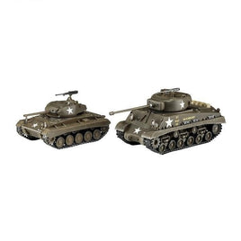 30068 1/72 M4A3E8 シャーマン & M24 チャーフィー 'アメリカ陸軍主力戦車 コンボ'