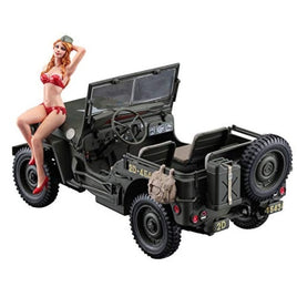 SP449 1/24 1/4トン 4x4トラックw/ブロンドガールズフィギュア