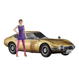 SP533 1/24 トヨタ 2000GT 'ゴールド' w/60's ガールズモデルフィギュア