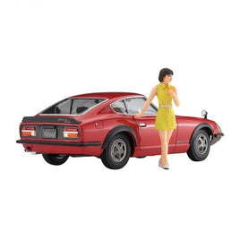 SP539 1/24 ニッサン フェアレディ 240ZG w/70's ガールズフィギュア