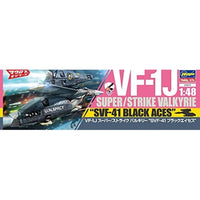65874 1/48 VF-1J スーパー/ストライクバルキリー'SVF-41 ブラックエイセス'