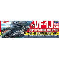 65874 1/48 VF-1J スーパー/ストライクバルキリー'SVF-41 ブラックエイセス'