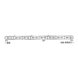 A1030 西武鉄道001系  Laview  G編成 8両セット