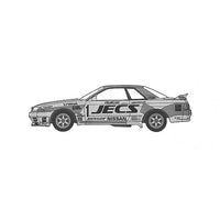 ID-299 1/24 インチアップシリーズ No.299 JECS スカイライン (スカイライン GT-R [BNR32 Gr.A仕様] )1992