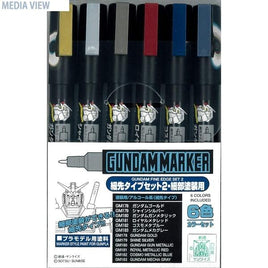 GSIクレオス GMS126 ガンダムマーカー 細先タイプセット2