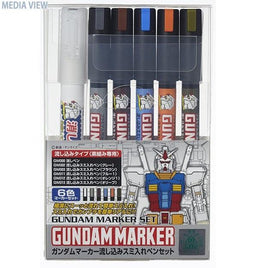 GMS122 ガンダム流込スミ入れセット